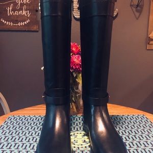 tory burch everly riding boot